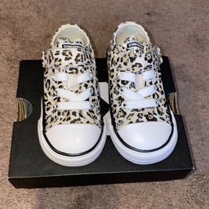 Cheetah Print Converse